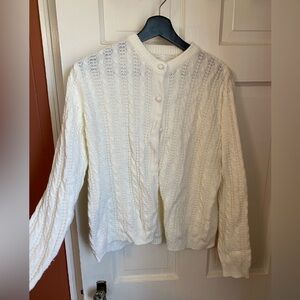 Vintage cream cardigan